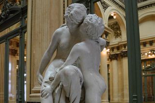 20 Cupid Is Telling Venus A Secret Statue In Salon de Bustos Hall Of Busts Teatro Colon Buenos Aires.jpg